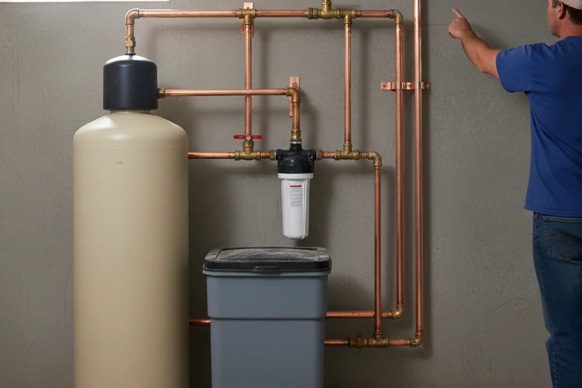 Whole-house water treatment system installed in Petersburg